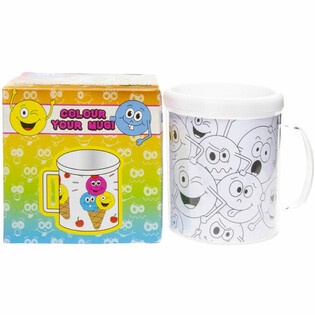 SMILEY - แก้วน้ำระบายสี DIY (แพ็ค 2 ชิ้น)