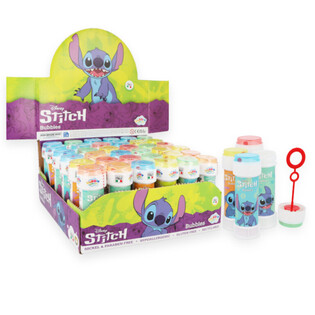 ของเล่นเป่าฟองสบู่ สติทช์ (Stitch) - 60ml - บรรจุกล่องดิสเพลย์ (36 ชิ้น)
