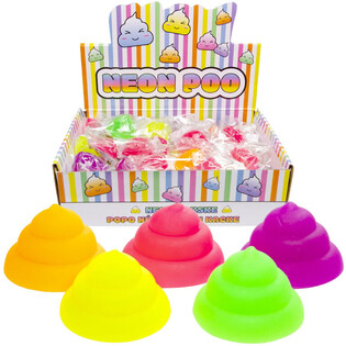 อึบีบนีออน - คละสี - ในกล่องโชว์ (50 ชิ้น)