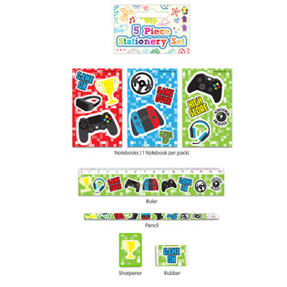 ชุดเครื่องเขียน GAMER 5 ชิ้น (24 ชุด)