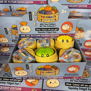 RAGE - สกุชชี่ซาลาเปาเกี๊ยว ขนาดใหญ่ - ONE SET PU FOAM SQUISHY EDITION (12 ชิ้น)