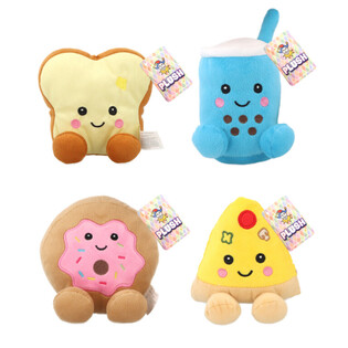 ตุ๊กตาอาหารผ้าขน - 13 ซม. - คละแบบ (12 ชิ้น)