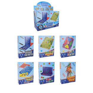 เกมส์เดินทางคลาสสิก - บรรจุกล่องดิสเพลย์ (6 ชิ้น)