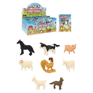 ซองสุ่ม / Blind Bag - ธีม: สัตว์ในฟาร์ม ในกล่องโชว์ (60 ชิ้น)